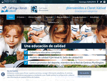 Tablet Screenshot of claretxativa.com
